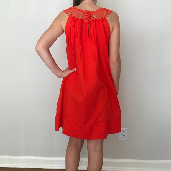 French Connection Beaded Red Dress - Picture 7 of 7